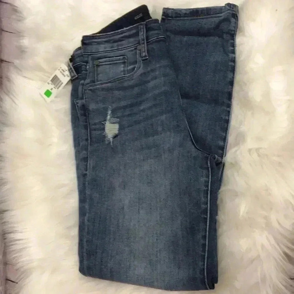 Greene St Denims High Rise Distressed Tomboy Jeans - Picture 2 of 7